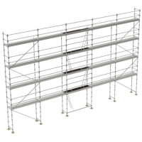 Echafaudage façadier Comabi R200 Acier Lot 160 m2 Echafaudage façadier Comabi R200 Acier Lot 160 m2