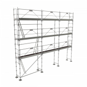 Echafaudage façadier Comabi R200 Acier Lot 80 m2