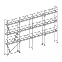 Echafaudage façadier Comabi R200 Aluminium Lot 104 m2 Echafaudage façadier Comabi R200 Aluminium Lot 104 m2
