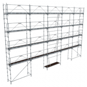 Echafaudage façadier Comabi R200 Aluminium Lot 160 m2