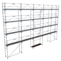 Echafaudage façadier Comabi R200 Aluminium Lot 160 m2 Echafaudage façadier Comabi R200 Aluminium Lot 160 m2
