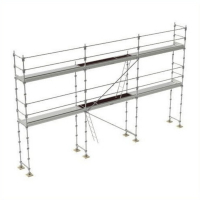 Echafaudage façadier Comabi R200 BUDGET acier Lot 60 m2