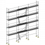 Échafaudage façadier DUO-45 - Lot 100 m2