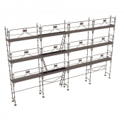 Échafaudage façadier DUO-45+ - Lot 104 m2