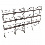 Échafaudage façadier DUO-45+ - Lot 104 m2