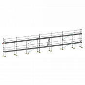 Échafaudage façadier DUO-45 - Lot 105 m2