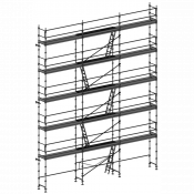 Echafaudage façadier DUO-45 - Lot 120 m2