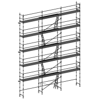 Echafaudage façadier DUO-45 - Lot 120 m2 Echafaudage façadier DUO-45 - Lot 120 m2