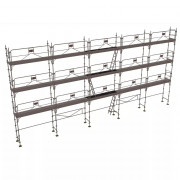 Échafaudage façadier DUO-45+ - Lot 128 m2