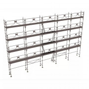 Échafaudage façadier DUO-45+ - Lot 160 m2