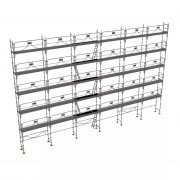 Échafaudage façadier DUO-45+ - Lot 228 m2