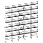 Échafaudage façadier DUO-45 - Lot 256 m2