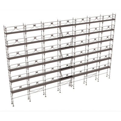 Échafaudage façadier DUO-45+ - Lot 308 m2