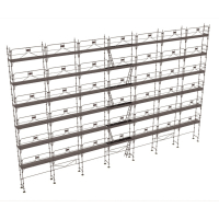 Échafaudage façadier DUO-45+ - Lot 308 m2 Échafaudage façadier DUO-45+ - Lot 308 m2