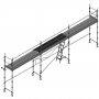 Echafaudage façadier DUO-45 - Lot 40 m2