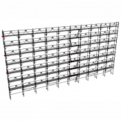 Échafaudage façadier DUO-45 - Lot 496 m2
