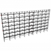 Échafaudage façadier DUO-45 - Lot 496 m2