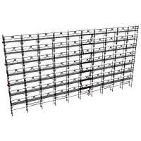 Échafaudage façadier DUO-45 - Lot 496 m2 Échafaudage façadier DUO-45 - Lot 496 m2