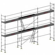 Echafaudage Façadier DUO 45 Lot 60 m2