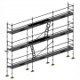 Échafaudage façadier DUO-45 - Lot 70 m2