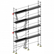 Échafaudage façadier DUO-45 - Lot 70 m2