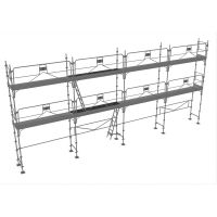 Échafaudage façadier DUO-45+ - Lot 78 m2 Échafaudage façadier DUO-45+ - Lot 78 m2