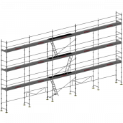 Echafaudage façadier DUO45 Lot 128 m2