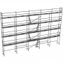Echafaudage façadier DUO45 Lot 150 m2
