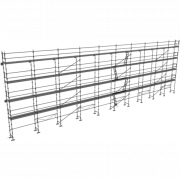 Echafaudage façadier DUO45 Lot 300 m2