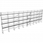 Echafaudage façadier DUO45 Lot 300 m2