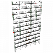 Echafaudage façadier DUO45 - Lot 384 m2