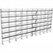 Echafaudage façadier DUO45 Lot 434 m2