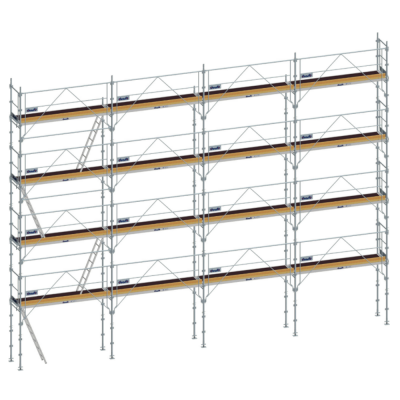 Echafaudage façadier F3000 - Lot 130 m2