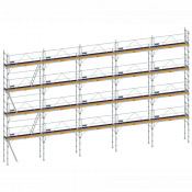 Echafaudage façadier F3000 - Lot 160 m2
