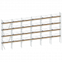Echafaudage façadier F3000 - Lot 190 m2