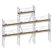 Echafaudage façadier transformable F3000 Lot 68 m2