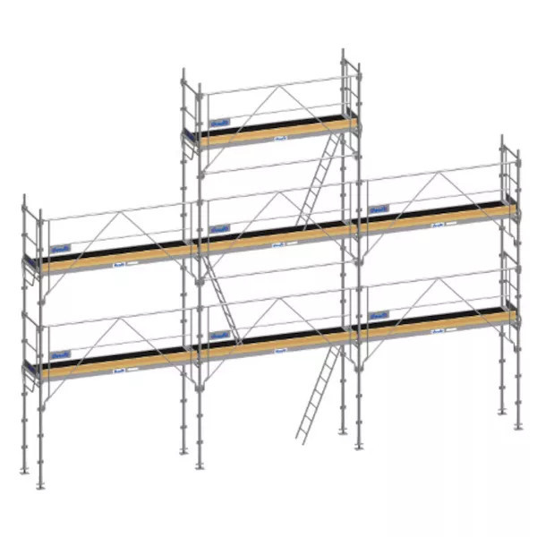 Echafaudage façadier transformable F3000 Lot 68 m2