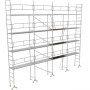 Échafaudage de maçon Comabi M49 Expert - Lot de 130 m2