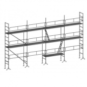 Échafaudage de maçon Comabi M49 Master - Lot de 91 m2