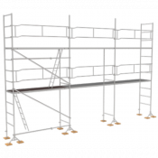 Échafaudage de maçon Comabi M49 Primo - Lot de 60 m2