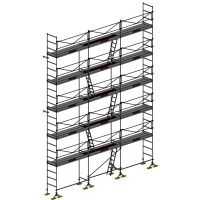 Echafaudage de maçon DCM-49 - Lot de 120 m2