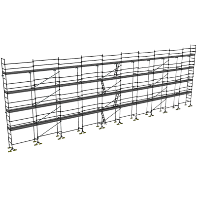 Echafaudage de maçon DCM-49 - Lot de 310 m2