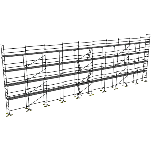 Echafaudage de maçon DCM-49 - Lot de 310 m2