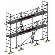 Echafaudage de maçon DCM-49 - Lot de 48 m2