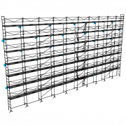Echafaudage de maçon DCM-49 - Lot de 496 m2