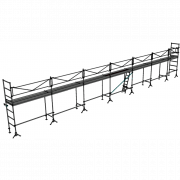 Echafaudage de maçon DCM-49 - Lot de 84 m2