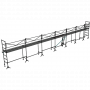 Echafaudage de maçon DCM-49 - Lot de 84 m2