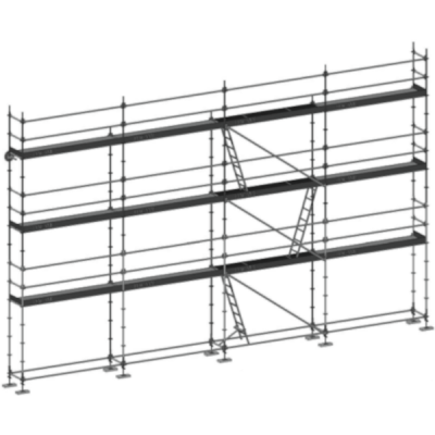 Echafaudage multidirectionnel MEKA-48 - 104 m2