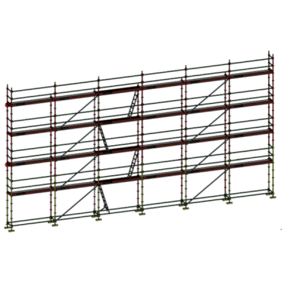 Echafaudage Multidirectionnel MEKA-48 - 190 m2