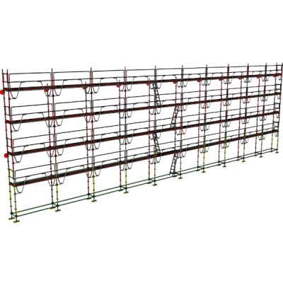 Echafaudage Multidirectionnel MEKA-48 - 300 m2